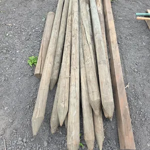Wood cedar posts