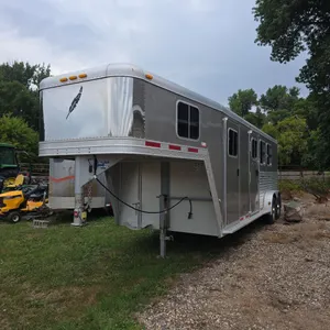 Featherlite 7x20 3 horse aluminum trailer