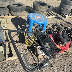 21" MURRAY 4.5 MOWER, 2 HYDRAULIC MOTORS, CHILDS PLAY TABLE, ASST PIPE AND STEEL