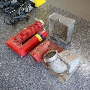 (4) Fire Fighting Pond Suction Strainers & Related