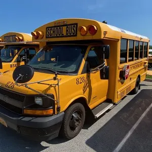 (#828) 2018 Chevrolet Thomas DRW 30 Passenger School Bus