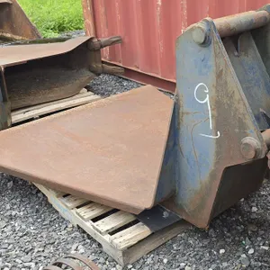 Excavator Quick Attach Gradall Guardrail Cleanout Blade
