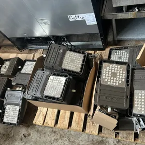 (8) Parking Lot LED Light Fixtures