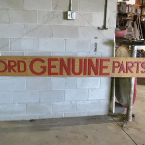 Homemade Wood Genuine Ford Parts