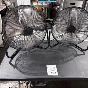 HIGH-VELOCITY STEEL FLOOR FANS