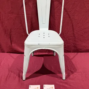 METAL BABY BLUE OUTDOOR CAF  CHAIRS