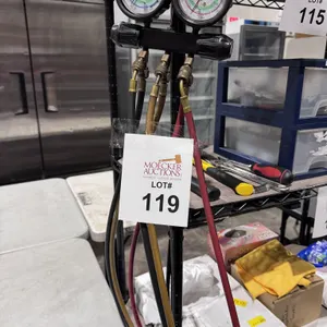 CPS PRO-SET WORKINGMAN ANALOG MANIFOLD GAUGE SET