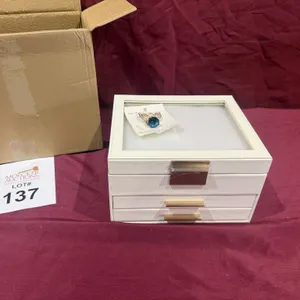 JEWELRY BOX INCLUDES DECEMBER ANGEL PENDANT (NEW)