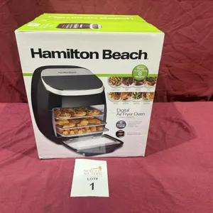HAMILTON BEACH DIGITAL AIR FRYER OVEN (NEW)