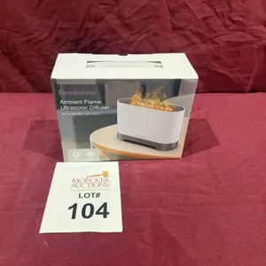 BROOKSTONE AMBIENT FLAME ULTRASONIC DIFFUSER (NEW)