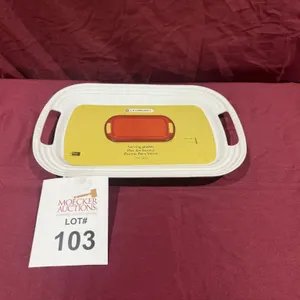 LE CREUSET SERVING PLATTER (NEW)