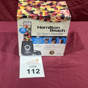 HAMILTON BEACH GO SPORT BLENDER (NEW)