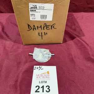 LOT CONSISTING OF (20+/-) DA04 4" DAMPER ASSEMBLY
