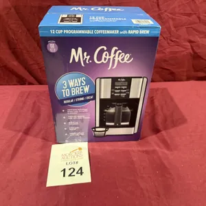 MR. COFFEE 12 CUP PROGRAMMABLE COFFEE MAKER (NEW)