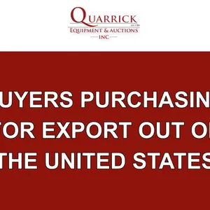 BUYER'S PURCHASING FOR EXPORT OUT OF THE UNITED STATES: