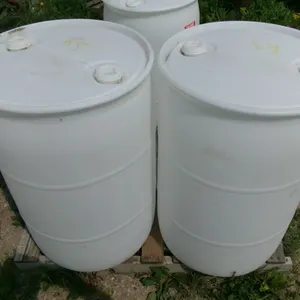 2-PLASTIC 55 GALLON BARRELS