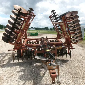 22' KRAUSE ROCK FLEX TANDEM DISK, 8 " spacing, 19 1/2" rear  & 20" frt. disks, some new parts