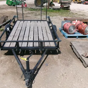 2020 CARAVAN 60"X 96" UTILITY TRAILER w / 44" full width mesh ramp, no title