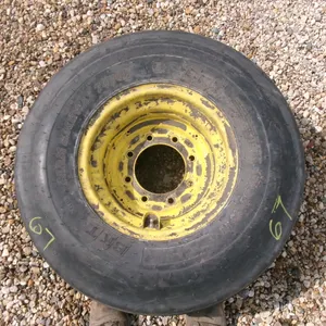 NEW 12.5 X 15' IMPLEMENT TIRE on 8 BOLT RIM