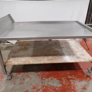 Large Stainless Tray Table