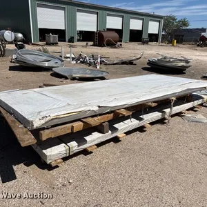 (34) sheets of aluminum