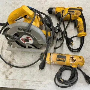 (3) Assorted Dewalt Corded Tools
 UNRESERVED