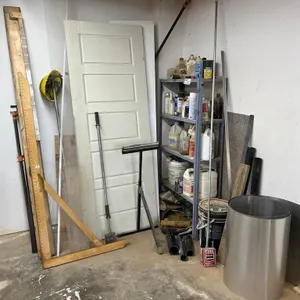 Shelf w/ Assorted Liquids, Door, Trims and More
 UNRESERVED