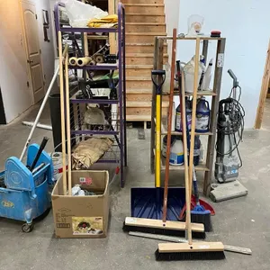 Assorted Cleaning Tools, Supplies and More
 UNRESERVED