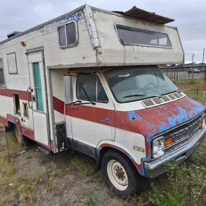 SALVAGE UNIT: 1974 Dodge Sportsman Camper
 UNRESERVED