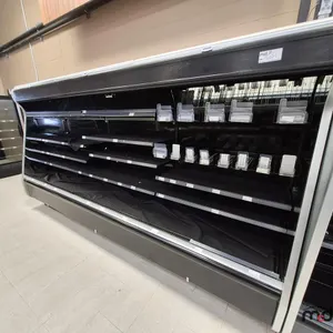 12' Hussmann Reach-In Meat Cooler