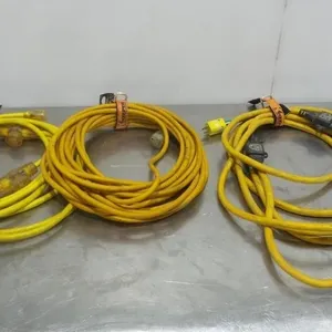 Lot of 3 Heavy-Duty Extension Cords