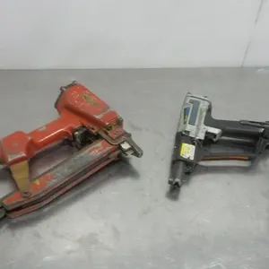 Two Pneumatic Nail and Staple Guns