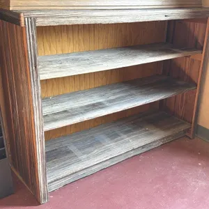 Reclaimed Wood Shelf 51” x 16” x 37”