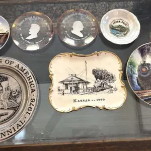 (7) Railroad Collector Plates