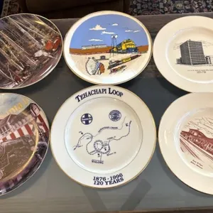 (6) Santa Fe Collector Plates