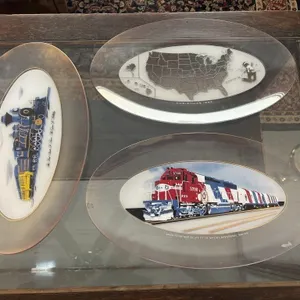 (3)Santa Fe Collector Platters 15”