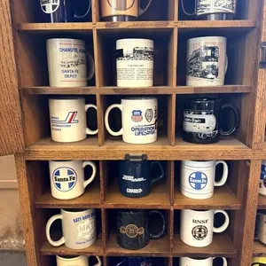 Railroad Mugs : Santa Fe, Katy, and More