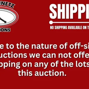 NO SHIPPING OFFERED/AVAILABLE