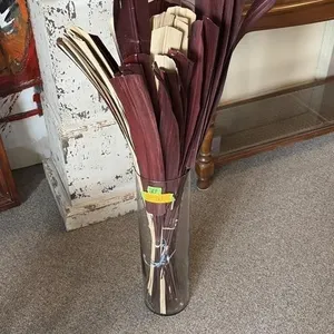Clear Glass Vase 20 inches Tall