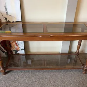 Vintage 2 Tier Console Table