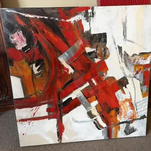 Acrylic Painting Wall Art - 40x40 inches