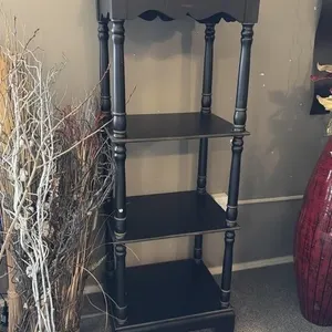 4 Tier Wooden Display Shelf