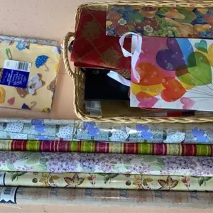 Wrapping Paper and Gift Bags
