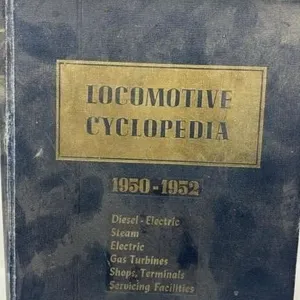Vintage 1950-52 Locomotive Encyclopedia Book