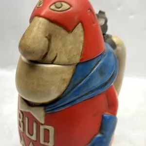 Vintage Ceramic Bud Man Beer Mug stein
