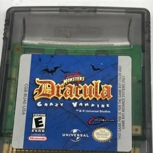 Nintendo Gameboy Color Video Game Lot Dracula