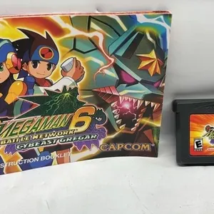 Gameboy Advance Megaman 6 Cybeast game & manual