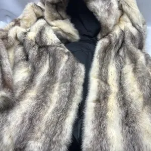 Vintage Wolf Fur coat