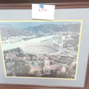 Framed Neyland Stadium UT Campus Aerial Photo