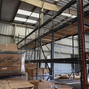 (4) Sections Sturdi Built Pallet Racking
